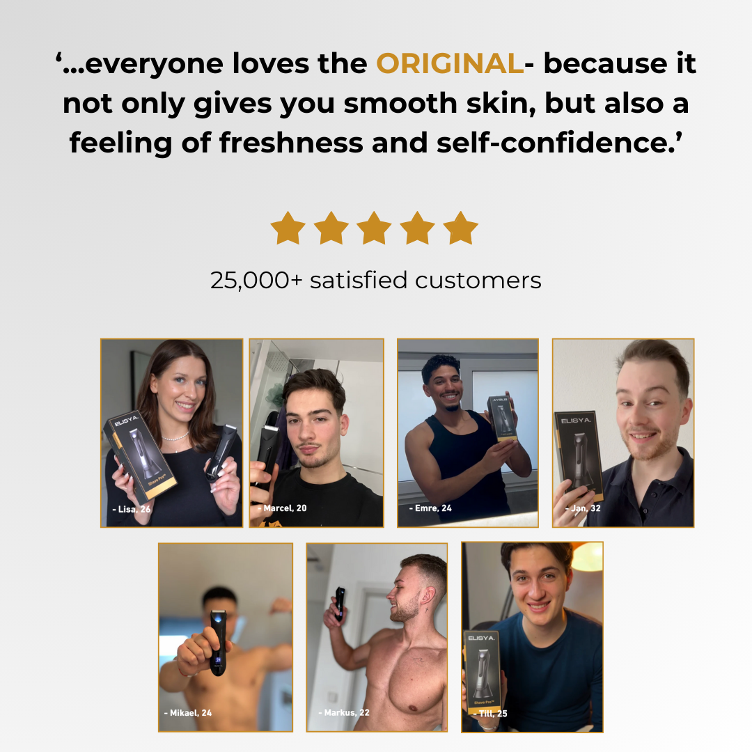 Shave Pro™ The razor for intimate and body care 